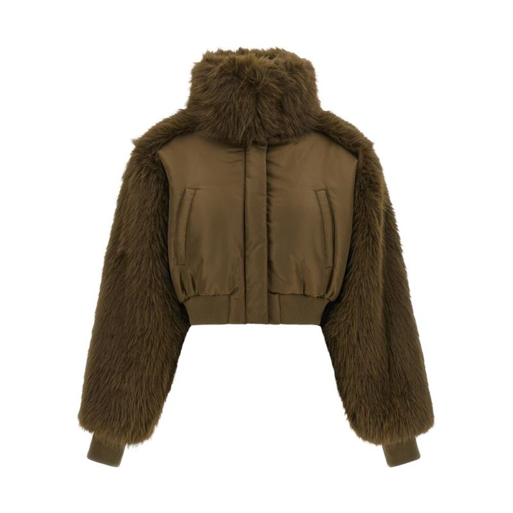 PINKO Bicolor Polyester Women's Bomber